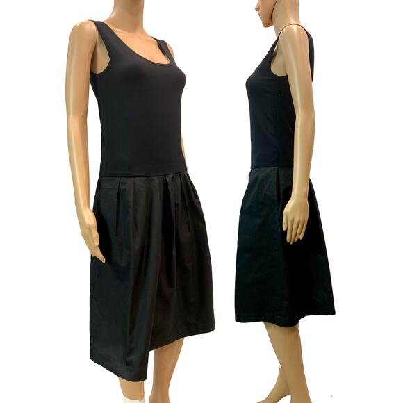 DKNY Black Tank Dress Chic Minimalist Layering | Small - Picture 8 of 9